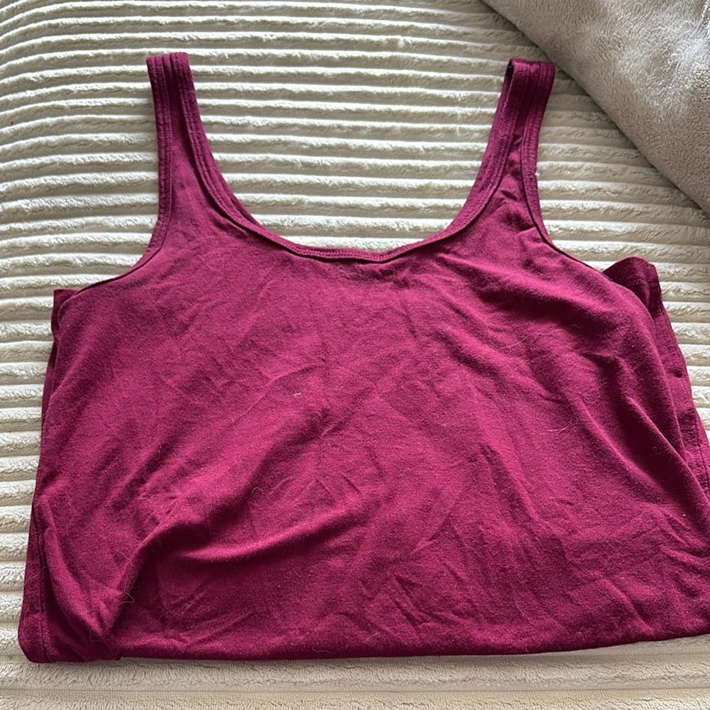 Authentic American Heritage Pink Fitted Tank Top